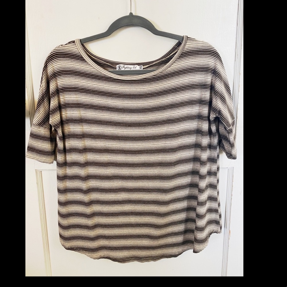 Fighting eel striped top